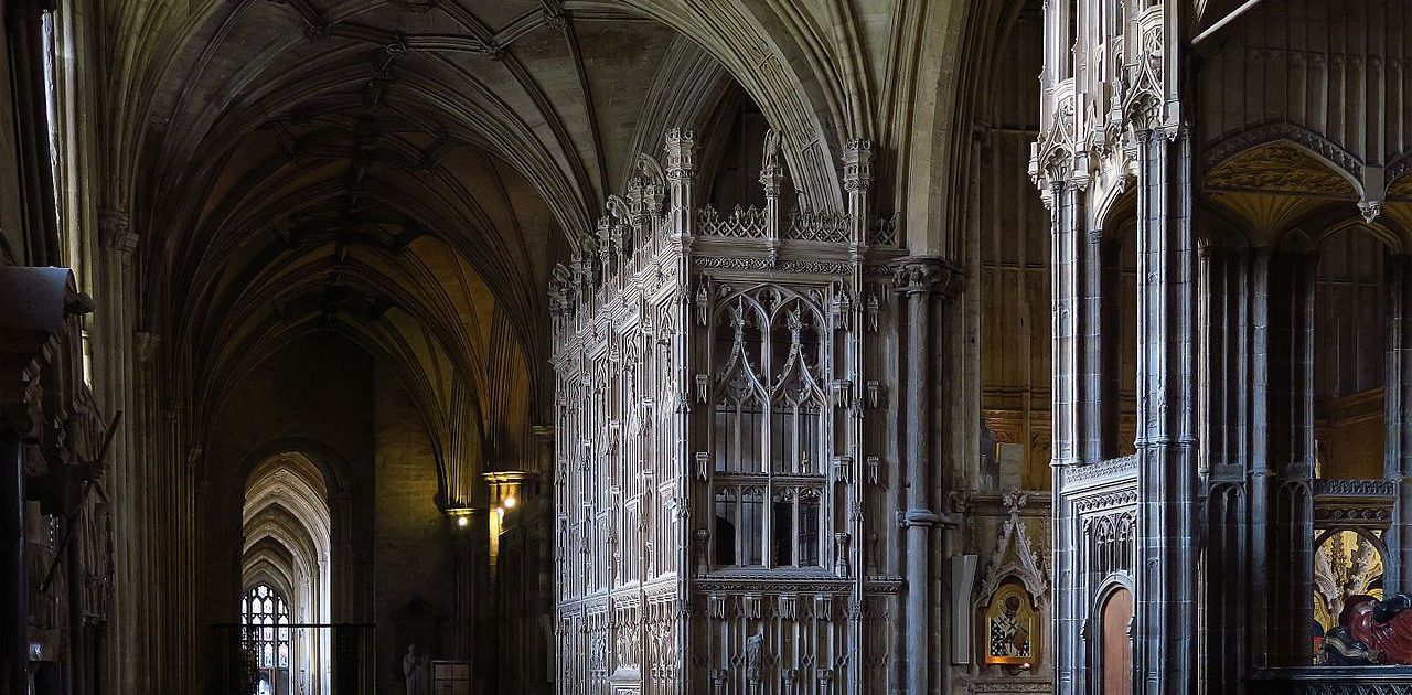 Winchester Cathedral South Aisle Of Retro Choir 1