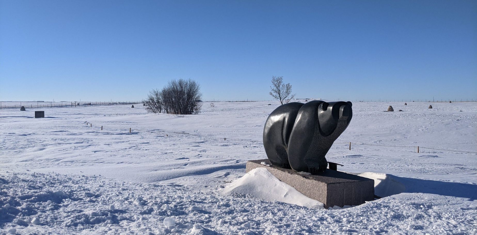 Wanuskewin Heritage Park, Saskatoon, December 2020