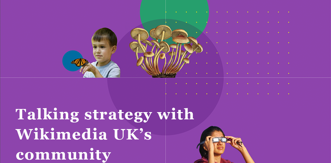 purple collage of boy with butterfly