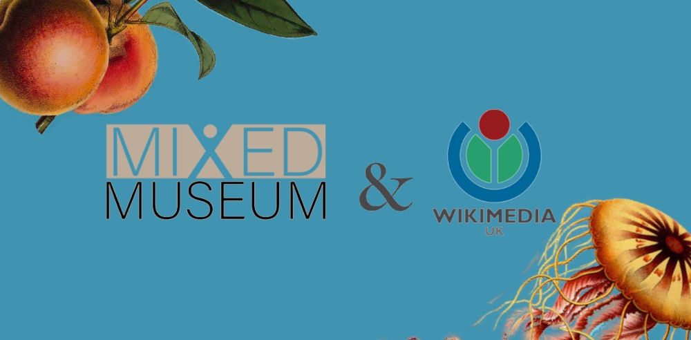 The Mixed Museum and Wikimedia UK logos