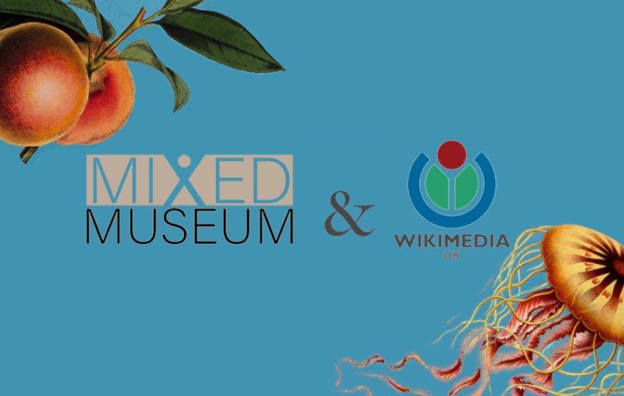 The Mixed Museum and Wikimedia UK logos