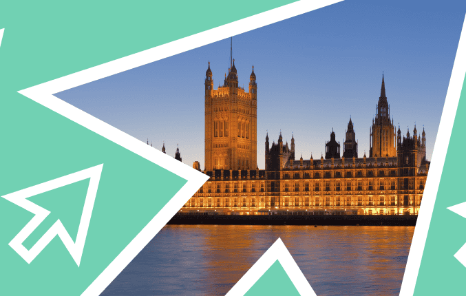 Source image by Diliff, An image of the Palace of Westminster, London, during blue hour.