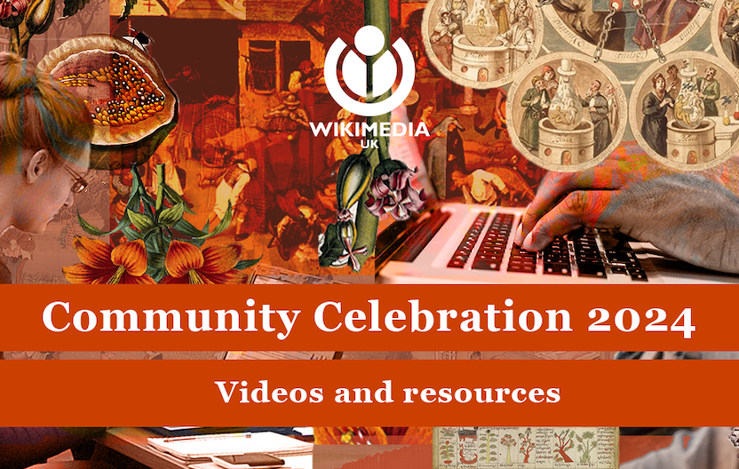 Collage of red and orange toned images from Wikimedia Commons