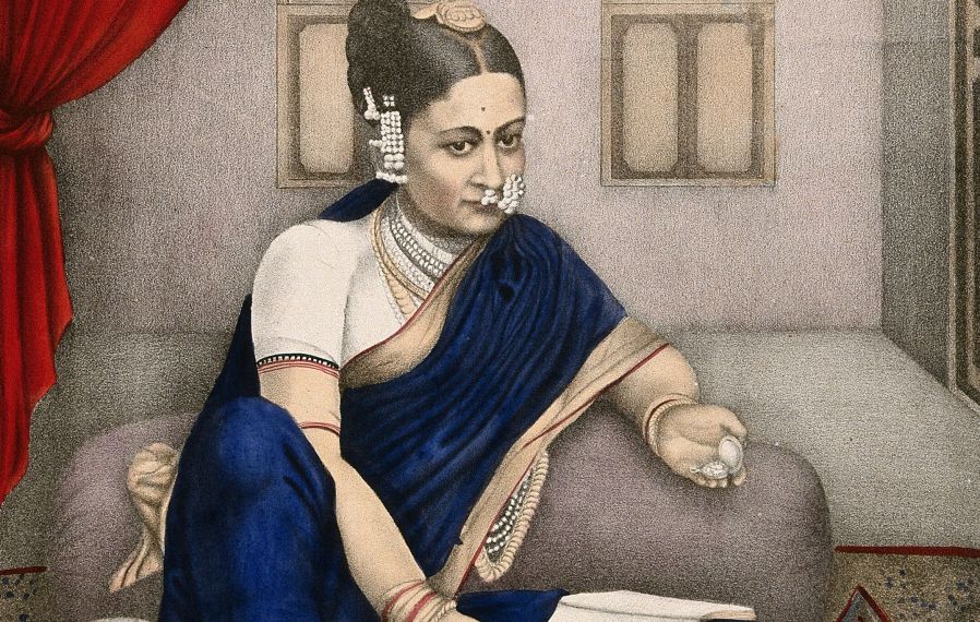 Seated Indian Woman 2