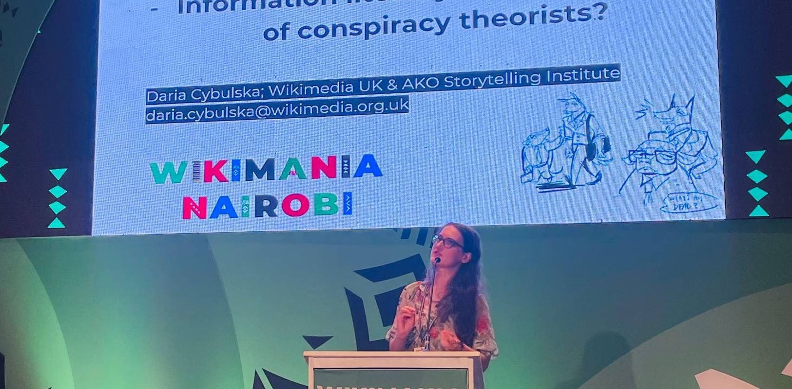 Daria Cybulska Wikimania Nairobi