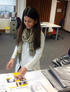 Hasina Khatun, Wikimedia UK intern during September-October 2012