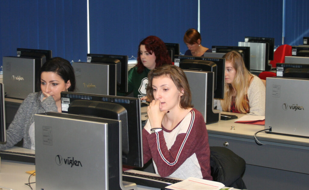 Editors at work at Swansea University - image by Llywelyn2000